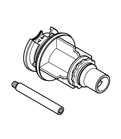 Dornbracht Verlängerung 46 mm-1217897090