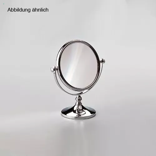 Windisch 99129 Stand-Kosmetikspiegel, chrom/gold-99129CRO3X