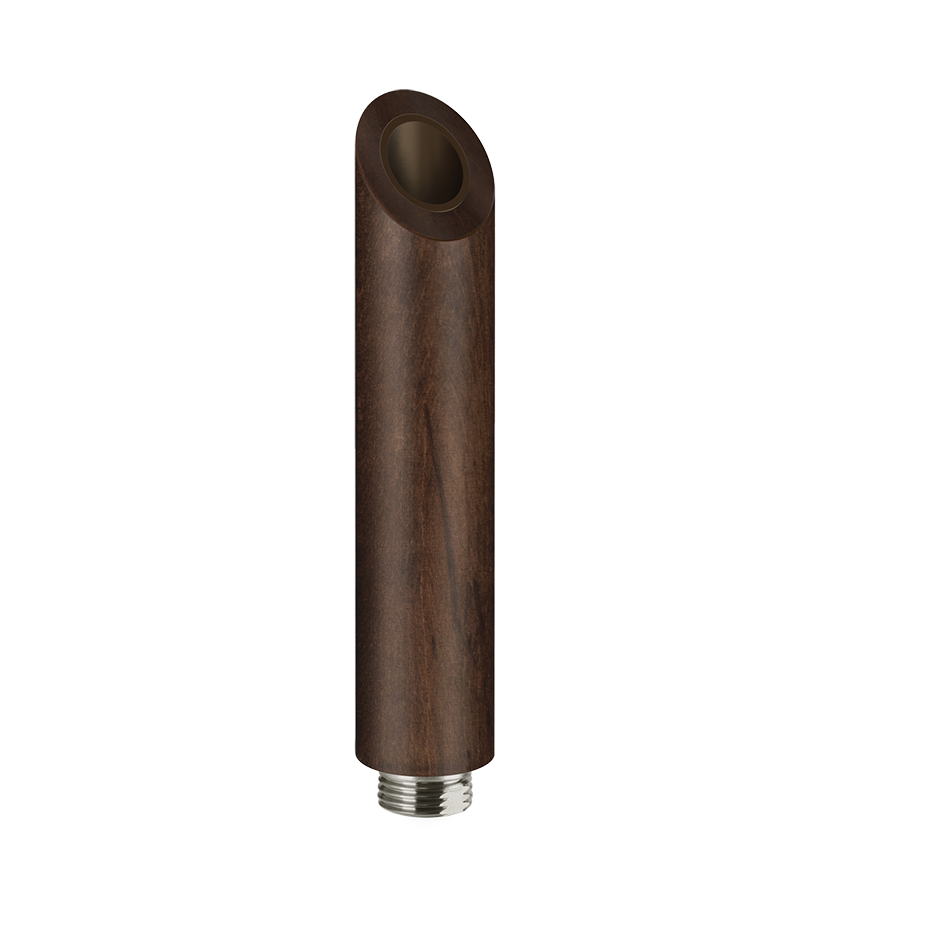 Gessi ANELLO Kneipp-Handbrause aus Palisanderholz, bei 3 bar Druck ca. 9 l/min, dunkles bronze - 32929845