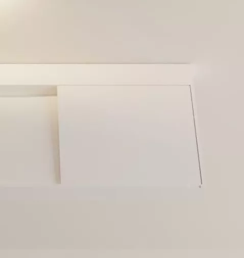 Agape Ablage für LITORALE Waschtisch aus Solid Surface, Breite: 20cm, Tiefe: 39,8cm, Höhe: 0,8cm, weiß matt - ACOM2039SS