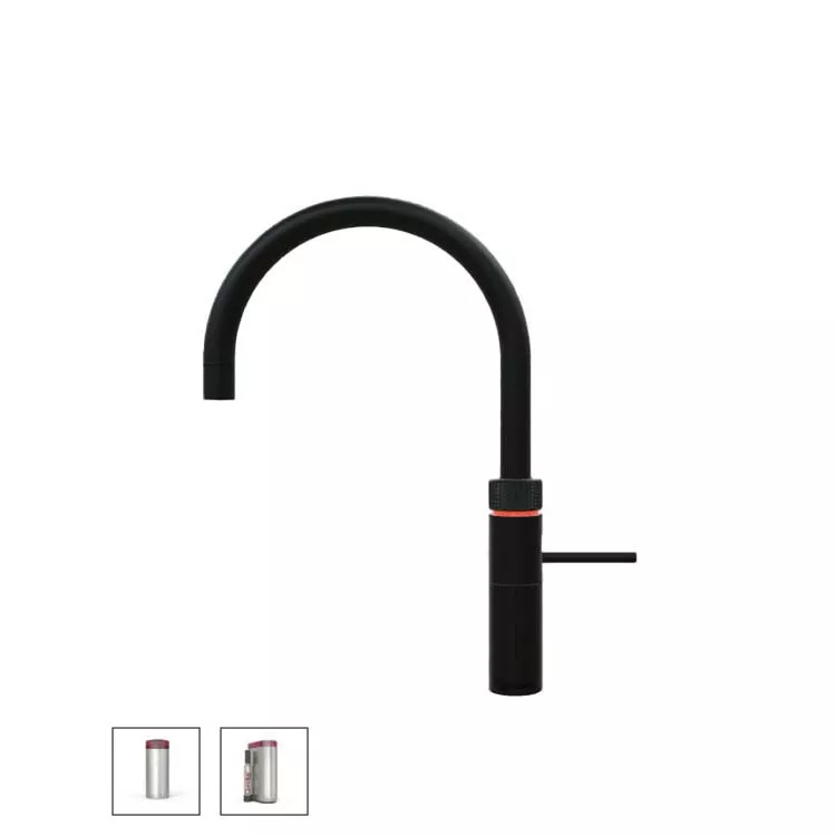 Quooker Fusion Round Kalt- und Kochendwasserspender-22+FRBLKCUBE Quooker Fusion Round Kalt- und Kochendwasserspender-22+FRBLKCUBE
