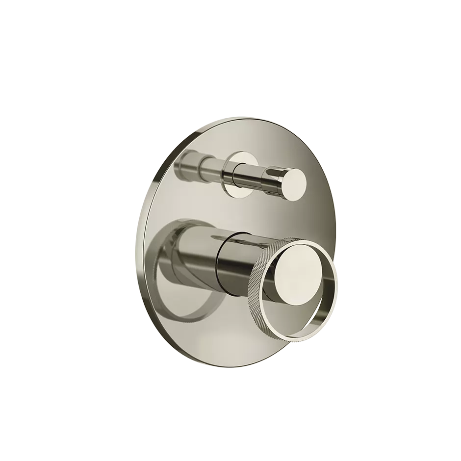 Gessi ANELLO Außenteil für Unterputz-Einhebelmischer für die Dusche/Wanne zur Wandmontage, mit automatischer 2-Wege-Umstellung zum Ziehen, Durchmesser Kartusche: 35mm, nickel PVD - 63377720 Gessi ANELLO Außenteil für Unterputz-Einhebelmischer für die Dusche/Wanne zur Wandmontage, mit automatischer 2-Wege-Umstellung zum Ziehen, Durchmesser Kartusche: 35mm, nickel PVD - 63377720