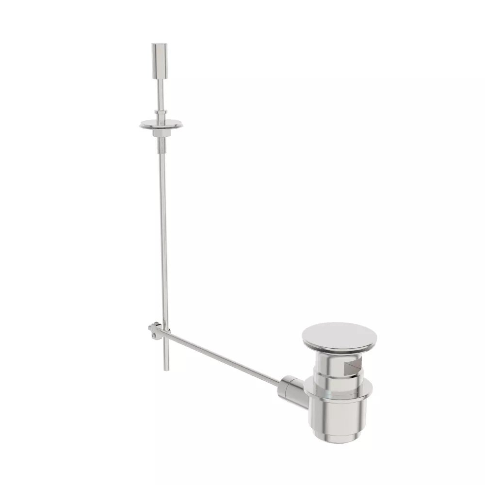 vola A14 Ab-und Überlaufgarnitur 1 1/4” mit Zugknopf, chrom-A14-16