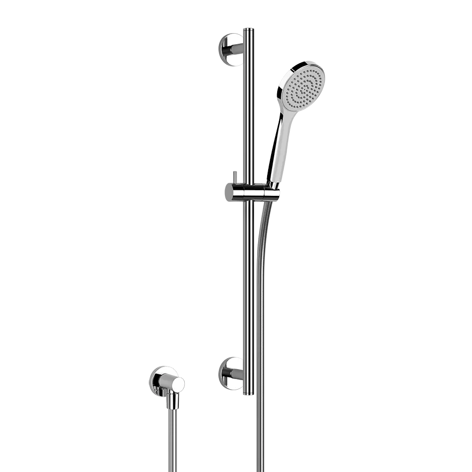 Gessi EMPORIO Brausestange zur Wandmontage, Stichmaß: 600mm, 1-Strahl, mit Wandanschlussbogen, Schlauch 1,50m, Antikalk-Handbrause und runder Rosette, 1/2 Anschluss, chrom - 47306031 Gessi EMPORIO Brausestange zur Wandmontage, Stichmaß: 600mm, 1-Strahl, mit Wandanschlussbogen, Schlauch 1,50m, Antikalk-Handbrause und runder Rosette, 1/2 Anschluss, chrom - 47306031