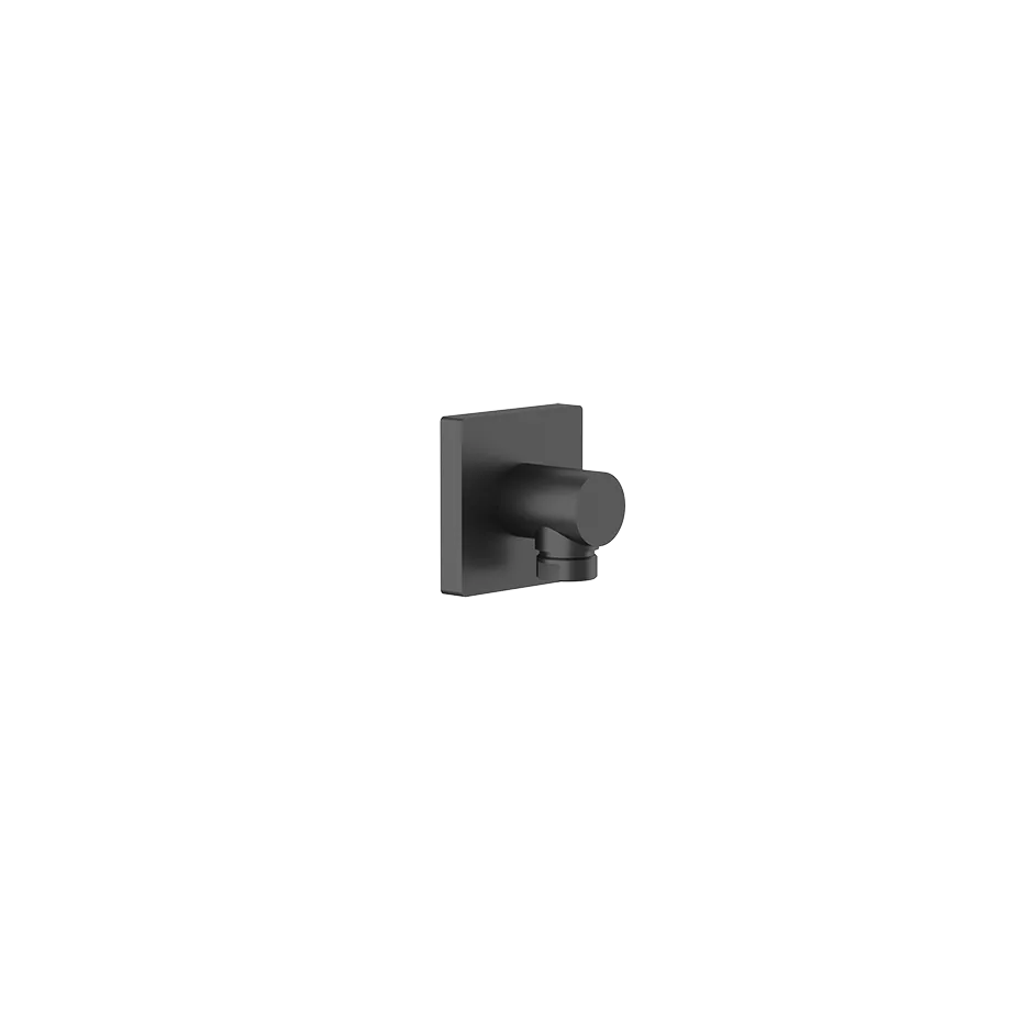 Gessi EMPORIO Wandanschlussbogen ohne Brausehalter, 1/2 Anschluss, schwarz matt - 47369299