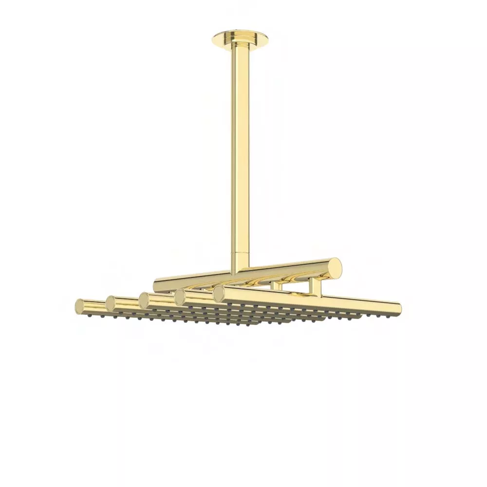 vola 050A+100 Wand-Regenbrause 3/4”, Höhe:290mm, messing poliert-050A+100-19