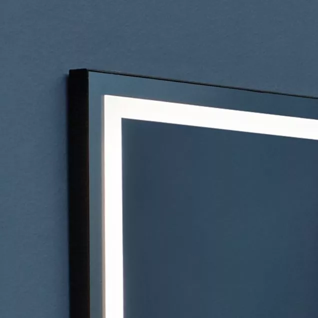 antoniolupi FILA rechteckiger LED-Spiegel, H:90cm, B:90cm, Lichtfarbe:4000K, neutralweiß-FILA90W90