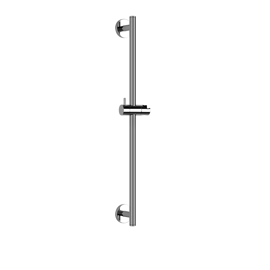 Gessi EMPORIO Brausestange zur Wandmontage, Stichmaß: 600mm, mit Brausehalter für separate Antikalk-Handbrause und runder Rosette, chrom - 47302031