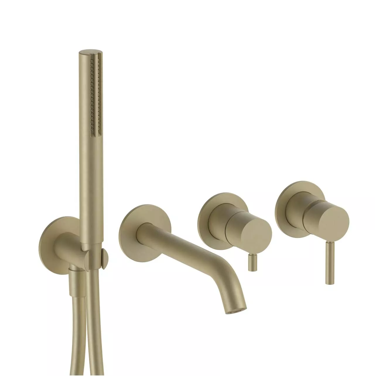Fantini Wand-Wannen-Eingriffmischer mit 2-Wege-Umstellung mit Rosetten-50P6M721B