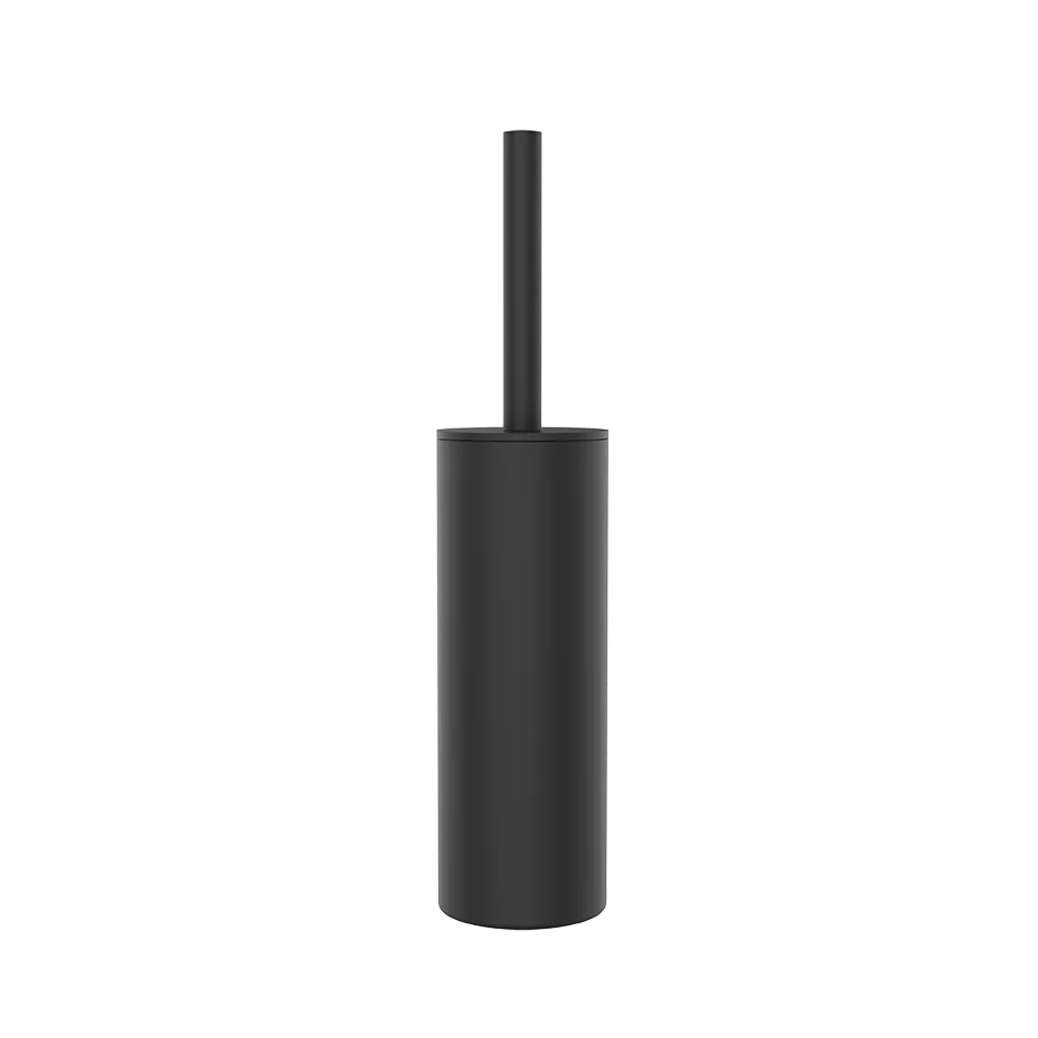 Gessi EMPORIO WC-Bürstengarnitur, Standversion, mit Behälter in ausgewählter Farbe, schwarz matt - 38953299