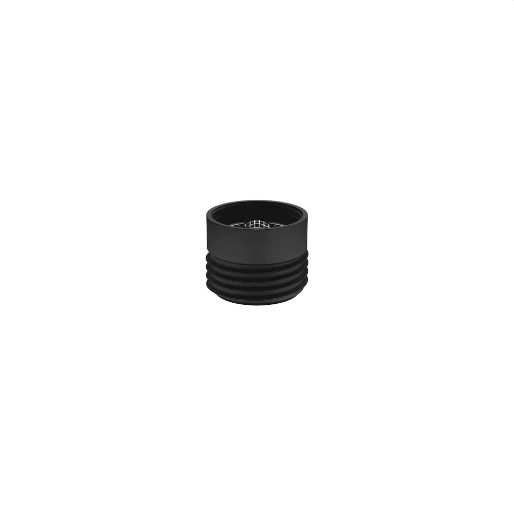 Dornbracht Adapter für Brauseabgang 3/8¨x1/2¨, schwarz matt-12202979-33