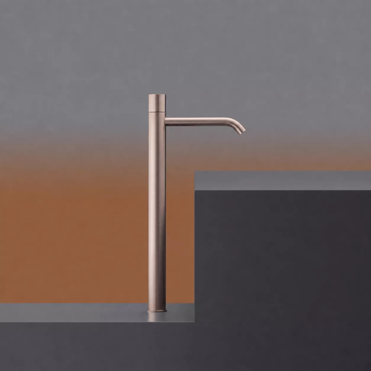 cea GIOTTO PLUS Waschtisch-Eingriffmischer, Höhe: 535mm, bronze satiniert - GIO66ZS cea GIOTTO PLUS Waschtisch-Eingriffmischer, Höhe: 535mm, bronze satiniert - GIO66ZS