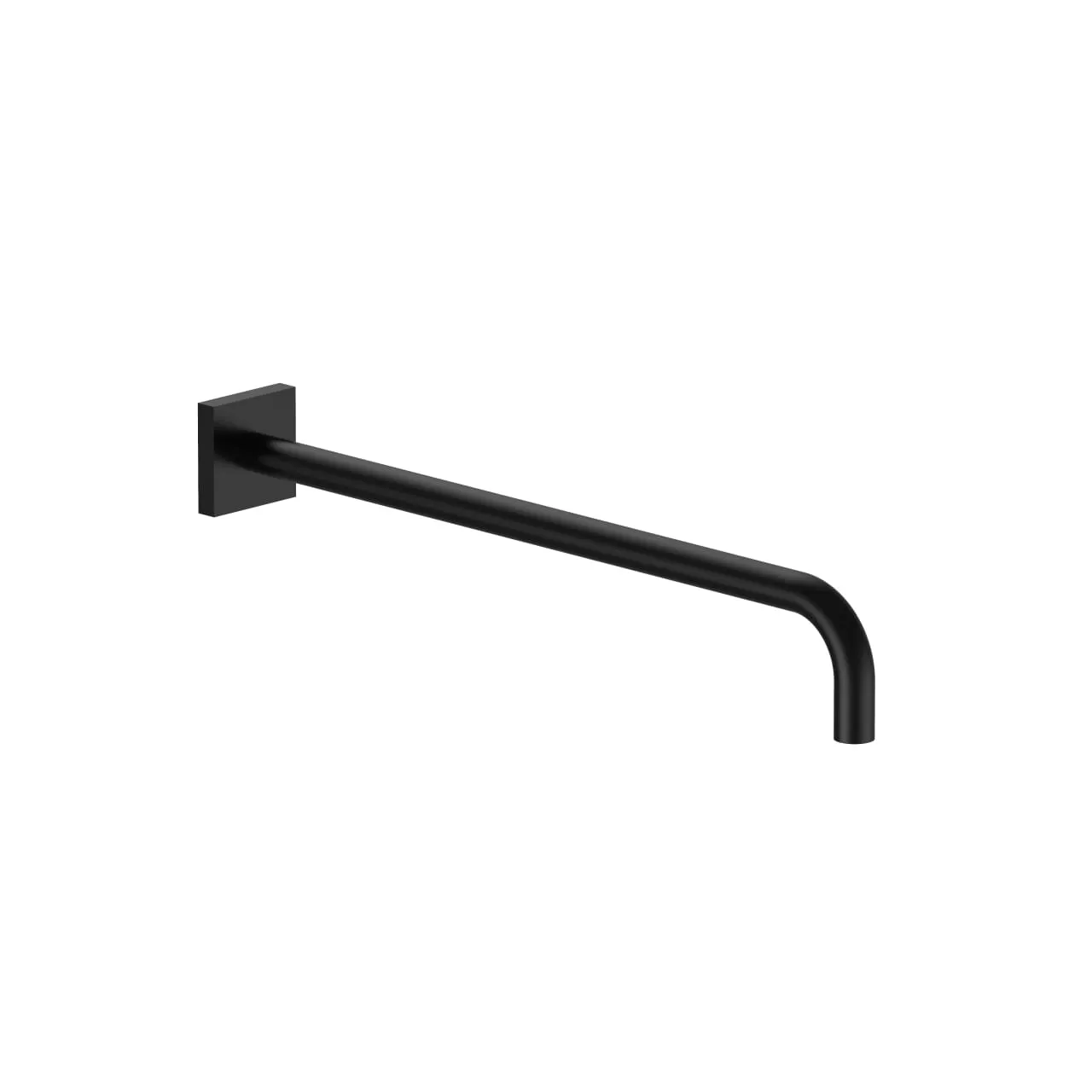 Fantini Wand-Brausearm mit eckiger Rosette, abgerundet-86138108