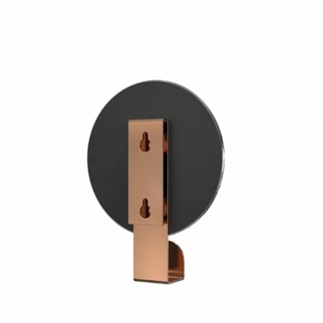 Frost Denmark UNU & BUKTO Wand-Spiegel mit Haken, rund-U4120-C Frost Denmark UNU & BUKTO Wand-Spiegel mit Haken, rund-U4120-C