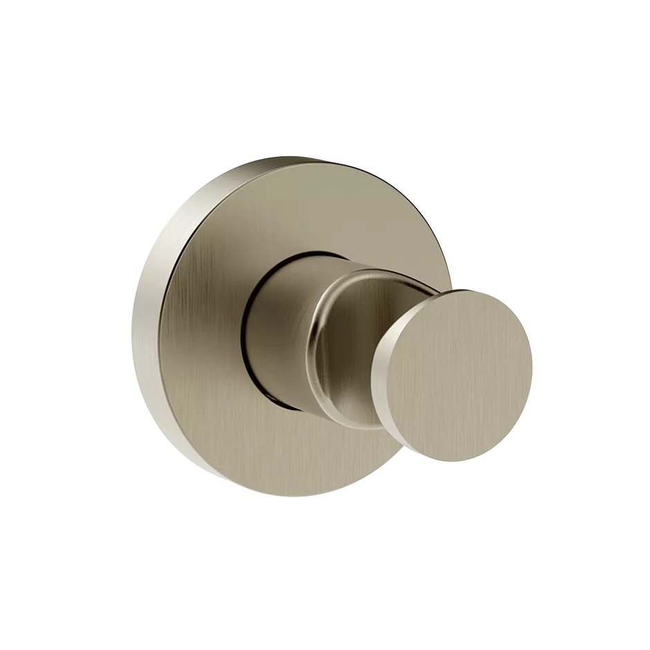 Gessi EMPORIO fester Brausehalter zur Wandmontage mit runder Rosette, Finox Optik - 38657149