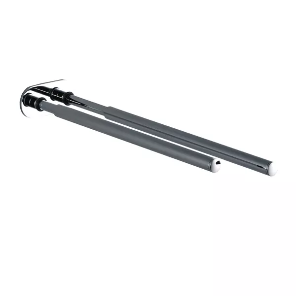 AVENARIUS Serie Universal Teleskop-Handtuchhalter, zweiarmig, 400mm, chrom-9004311010