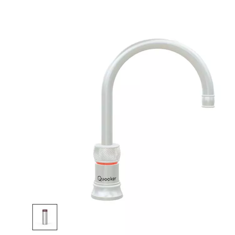 Quooker Classic Nordic Round Kochendwasserspender-3CNRRVS Quooker Classic Nordic Round Kochendwasserspender-3CNRRVS