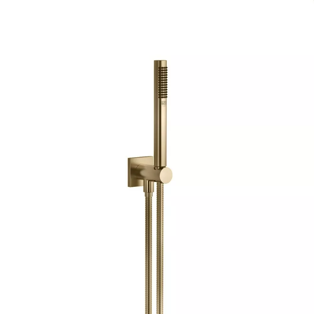 Dornbracht Schlauchbrausegarnitur mit integriertem Brausehalter, messing gebürstet-27802970-28