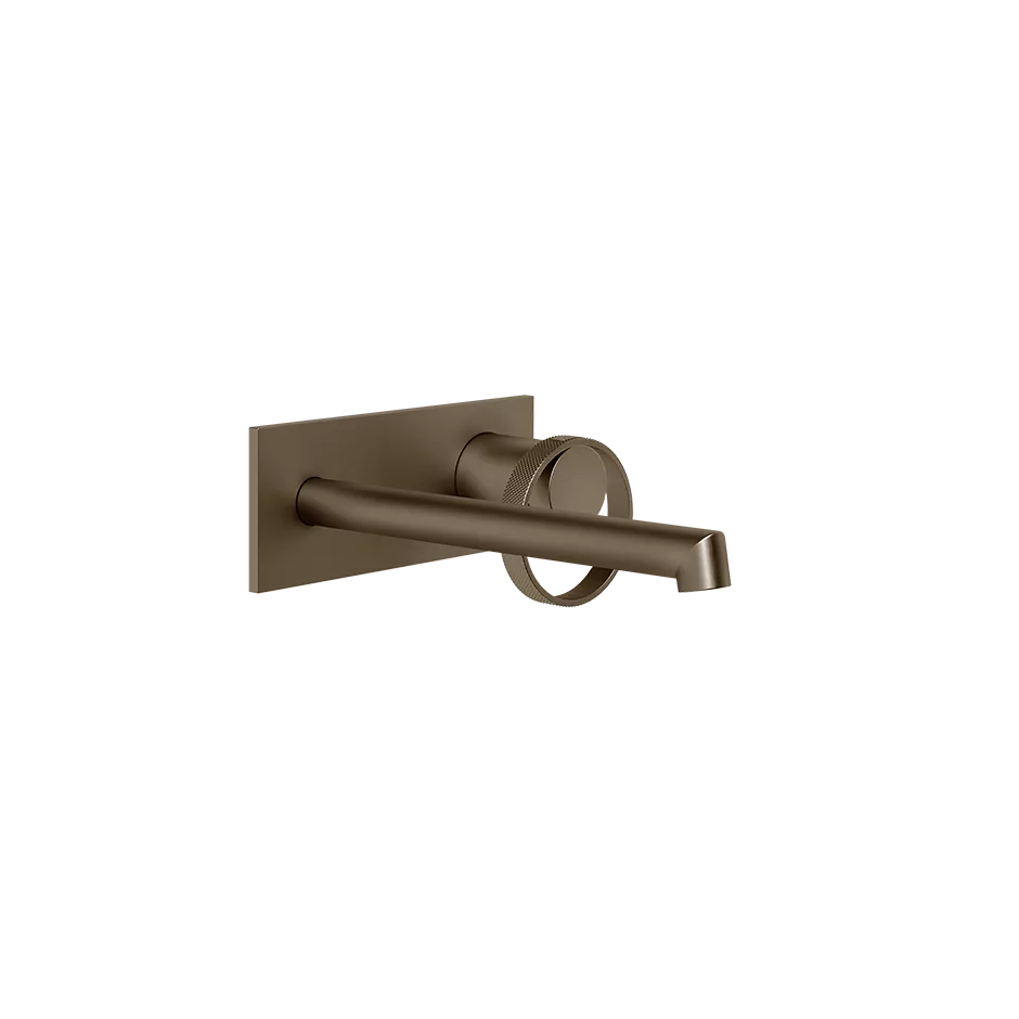 Gessi ANELLO Außenteil für Waschtisch-Einhebelmischer mit Auslauf zur Wandmontage, Ausladung: 175-205mm, mit rechteckiger Platte, ohne Ablaufgarnitur, coffee bronze gebürstet PVD - 63389761 Gessi ANELLO Außenteil für Waschtisch-Einhebelmischer mit Auslauf zur Wandmontage, Ausladung: 175-205mm, mit rechteckiger Platte, ohne Ablaufgarnitur, coffee bronze gebürstet PVD - 63389761