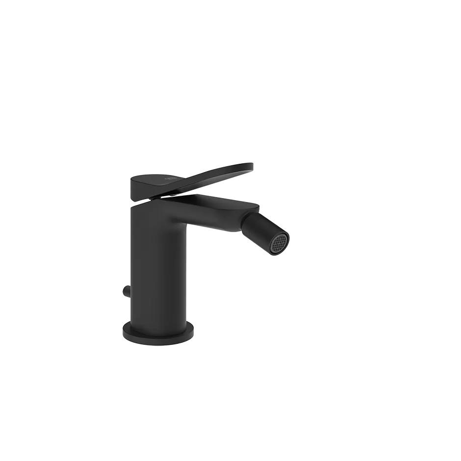 Gessi VIA MERAVIGLI Bidet-Einhebelmischer mit Auslauf zur Tischmontage, Ausladung: 120mm, mit Ablaufgarnitur, 3/8 Anschluss, schwarz matt - 56007299 Gessi VIA MERAVIGLI Bidet-Einhebelmischer mit Auslauf zur Tischmontage, Ausladung: 120mm, mit Ablaufgarnitur, 3/8 Anschluss, schwarz matt - 56007299