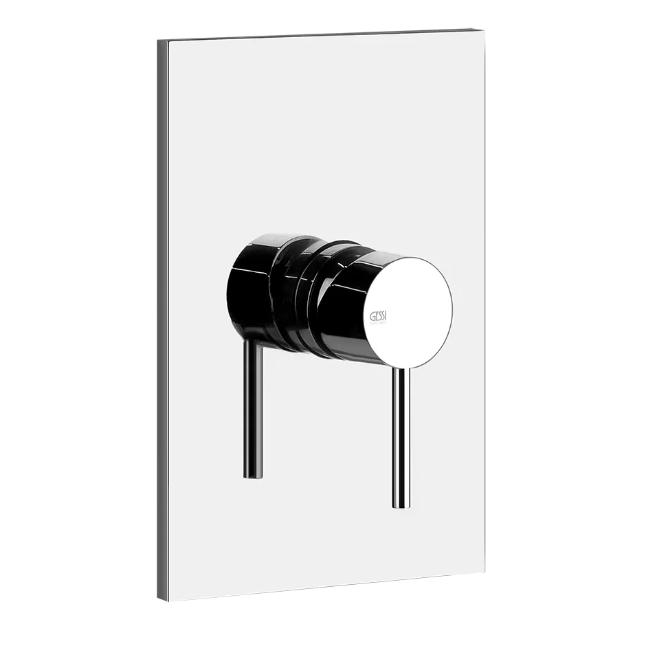 Gessi VIA TORTONA Fertigmontageset für Unterputz-Einhebelmischer für die Dusche/Wanne, ohne Umstellung, 1-Weg, Durchmesser Kartusche: 35mm, chrom - 44662031 Gessi VIA TORTONA Fertigmontageset für Unterputz-Einhebelmischer für die Dusche/Wanne, ohne Umstellung, 1-Weg, Durchmesser Kartusche: 35mm, chrom - 44662031