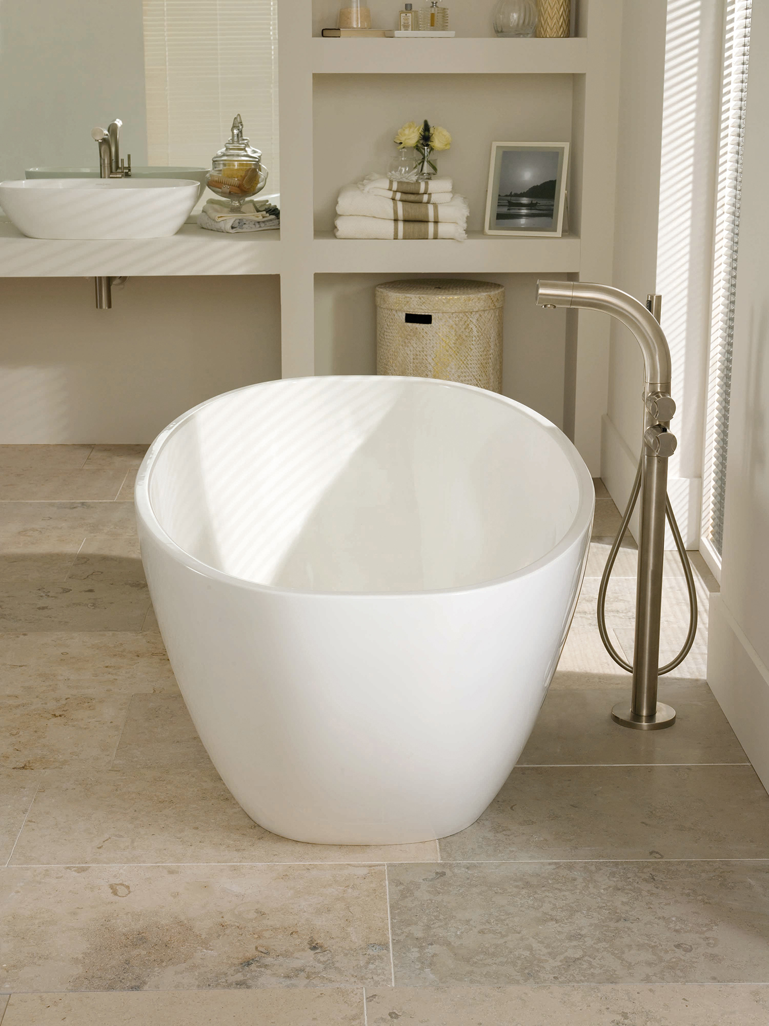 victoria + albert BARCELONA CLASSIC freistehende Badewanne, 179x85x55cm-BAR-N-SW-NO