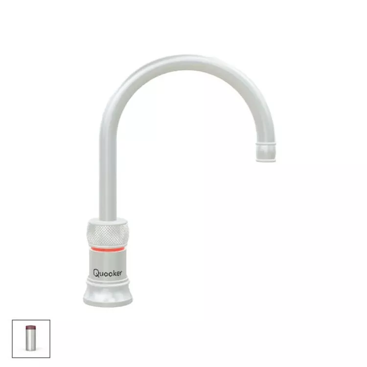Quooker Classic Nordic Round Kochendwasserspender für Kaltwasseranschluss-22CNRNIC
