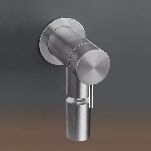 cea MIL 110 Wand-Kaltwasserventil, edelstahl satiniert-MIL110S