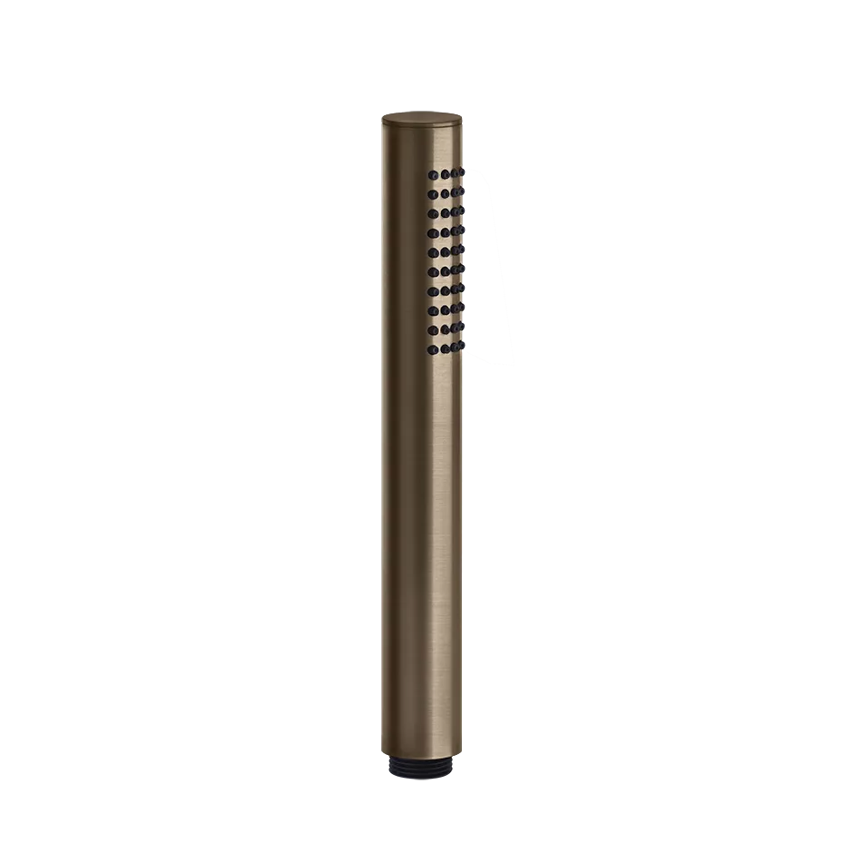Gessi ANELLO Antikalk-Handbrause aus Metall, Durchmesser: 23mm, bei 3 bar Druck ca. 8,5 l/min, dunkles bronze - 14371845 Gessi ANELLO Antikalk-Handbrause aus Metall, Durchmesser: 23mm, bei 3 bar Druck ca. 8,5 l/min, dunkles bronze - 14371845