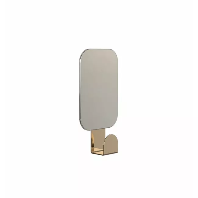 Frost Denmark UNU & BUKTO Wand-Spiegel mit Haken, rechteckig-U4121-GO