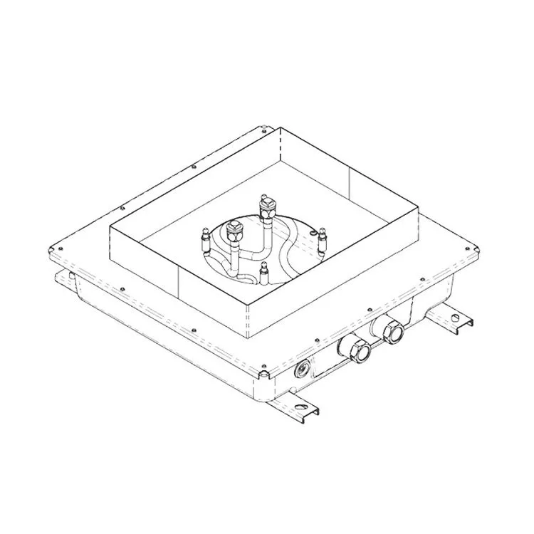 Dornbracht UP-Deckeneinbaukasten für Deckeneinbau, rechteckig, ohne Licht-3504397090