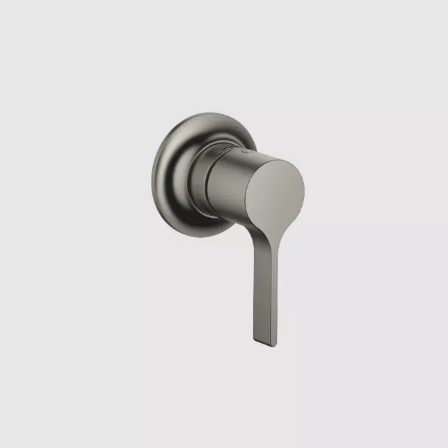 Dornbracht VAIA UP-Einhandbatterie mit Abdeckplatte, dark platinum matt-36060809-99 Dornbracht VAIA UP-Einhandbatterie mit Abdeckplatte, dark platinum matt-36060809-99