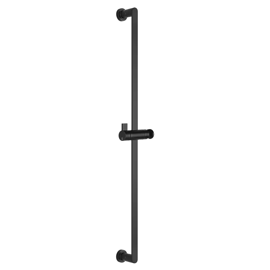 Gessi EMPORIO Brausestange mit Brausehalter für separate Antikalk-Handbrause zur Wandmontage, schwarz matt - 38751299 Gessi EMPORIO Brausestange mit Brausehalter für separate Antikalk-Handbrause zur Wandmontage, schwarz matt - 38751299