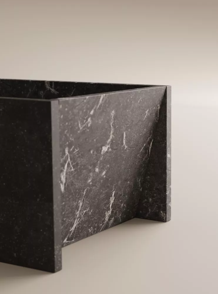 Agape FACE À FACE freistehende Badewanne aus Naturstein, Breite: 185,5cm, Tiefe: 73cm, Höhe: 76,5cm, bianco carrara - AVAS1094MC Agape FACE À FACE freistehende Badewanne aus Naturstein, Breite: 185,5cm, Tiefe: 73cm, Höhe: 76,5cm, bianco carrara - AVAS1094MC