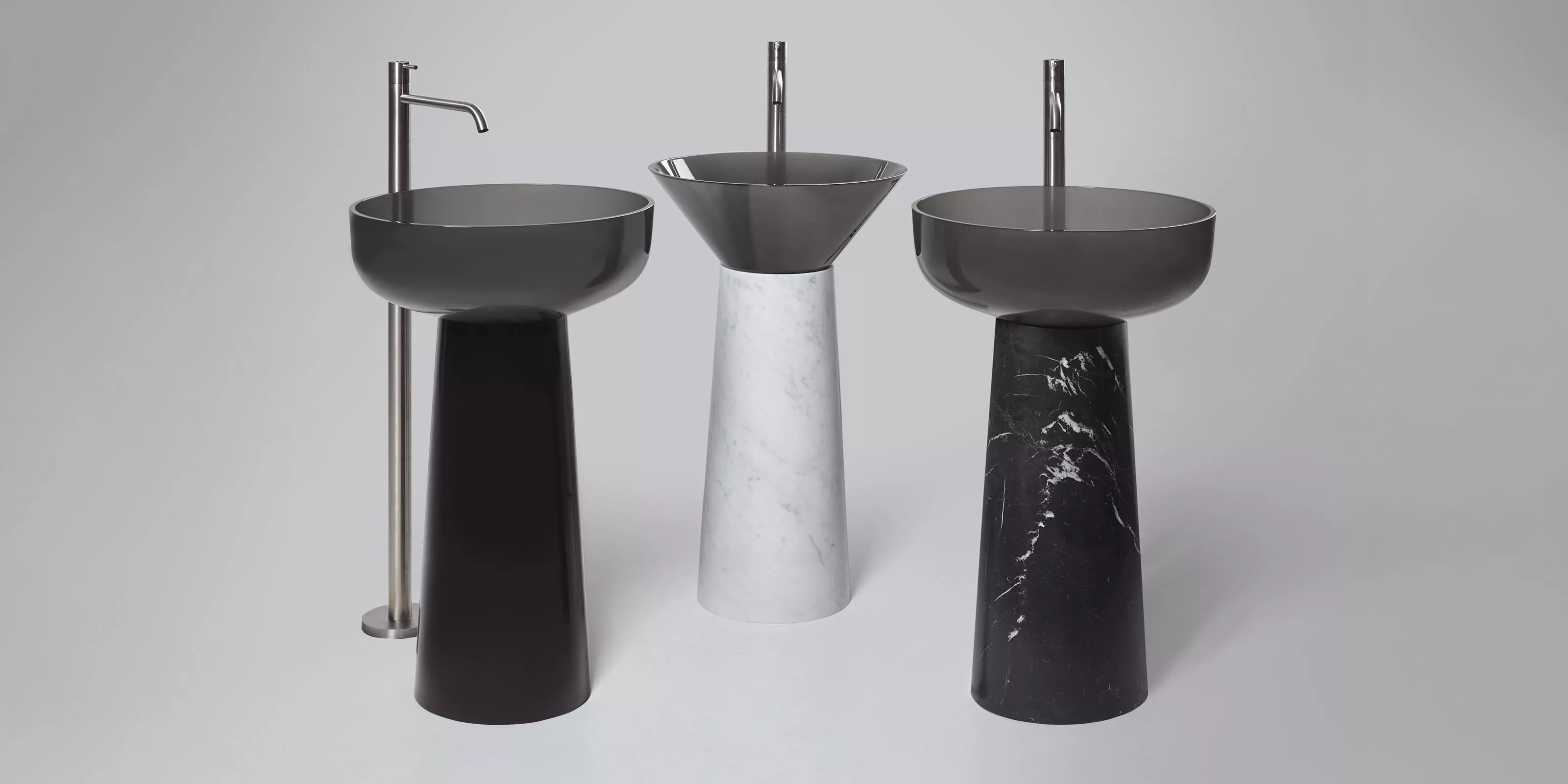 antoniolupi ALBUME Standsäule aus Cristalmood®, D:28cm, H:65,5cm, notturno-ALBUME20_NOTTURNO