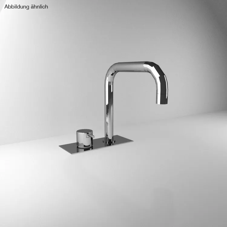 vola BK5A Wannen-Einhebelmischer für Fliesenbank, Ausladung:200mm, Hebel:25mm, chrom-BK5A-16