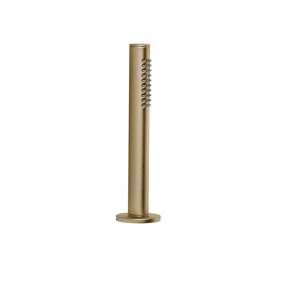 Gessi ANELLO herausziehbare Antikalk-Handbrause aus Metall, Brauseschlauchdurchführung, Schlauch 1,50m, ohne Rückholfeder, warmes bronze gebürstet PVD - 63327726 Gessi ANELLO herausziehbare Antikalk-Handbrause aus Metall, Brauseschlauchdurchführung, Schlauch 1,50m, ohne Rückholfeder, warmes bronze gebürstet PVD - 63327726
