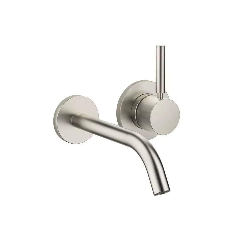 Dornbracht META Waschtisch-Wand-Einhandbatterie ohne Ablaufgarnitur, platin matt-36860660-06