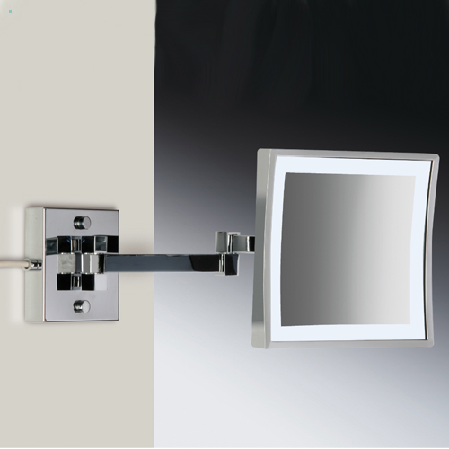 Windisch 99659/2 LED-Wandkosmetikspiegel, chrom-99659/2CR3X