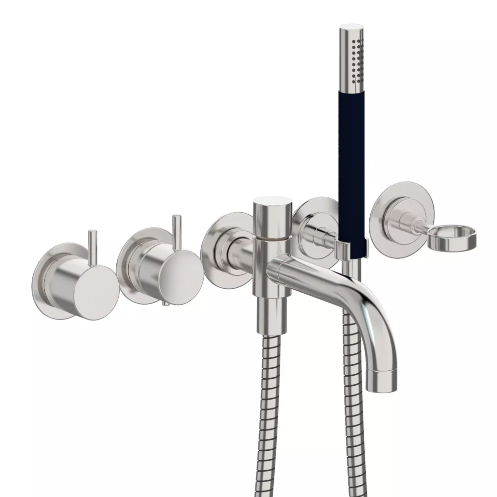 vola 5141DT8T4 Unterputz-Wannen-Thermostat, Ausladung:200mm, Hebel:25mm, chrom-5141DT8T4-16