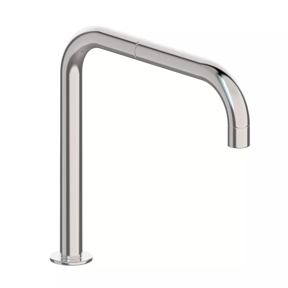 vola 090 Doppelschwenkauslauf, Höhe:210mm, Ausladung:200mm, Durchmesser:19mm, chrom-090-16