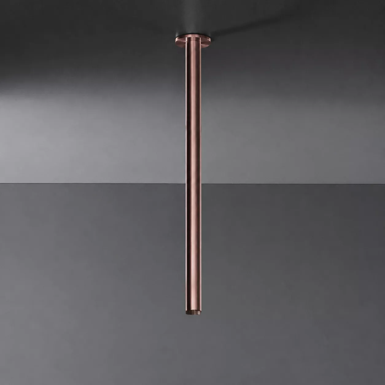 cea BRA 04 Decken-Brausearm, Höhe: 400mm, bronze satiniert - BRA04ZS