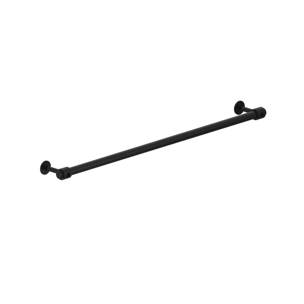 vola T19/700 Wand-Handtuchstange 700mm, schwarz matt-T19/700-27