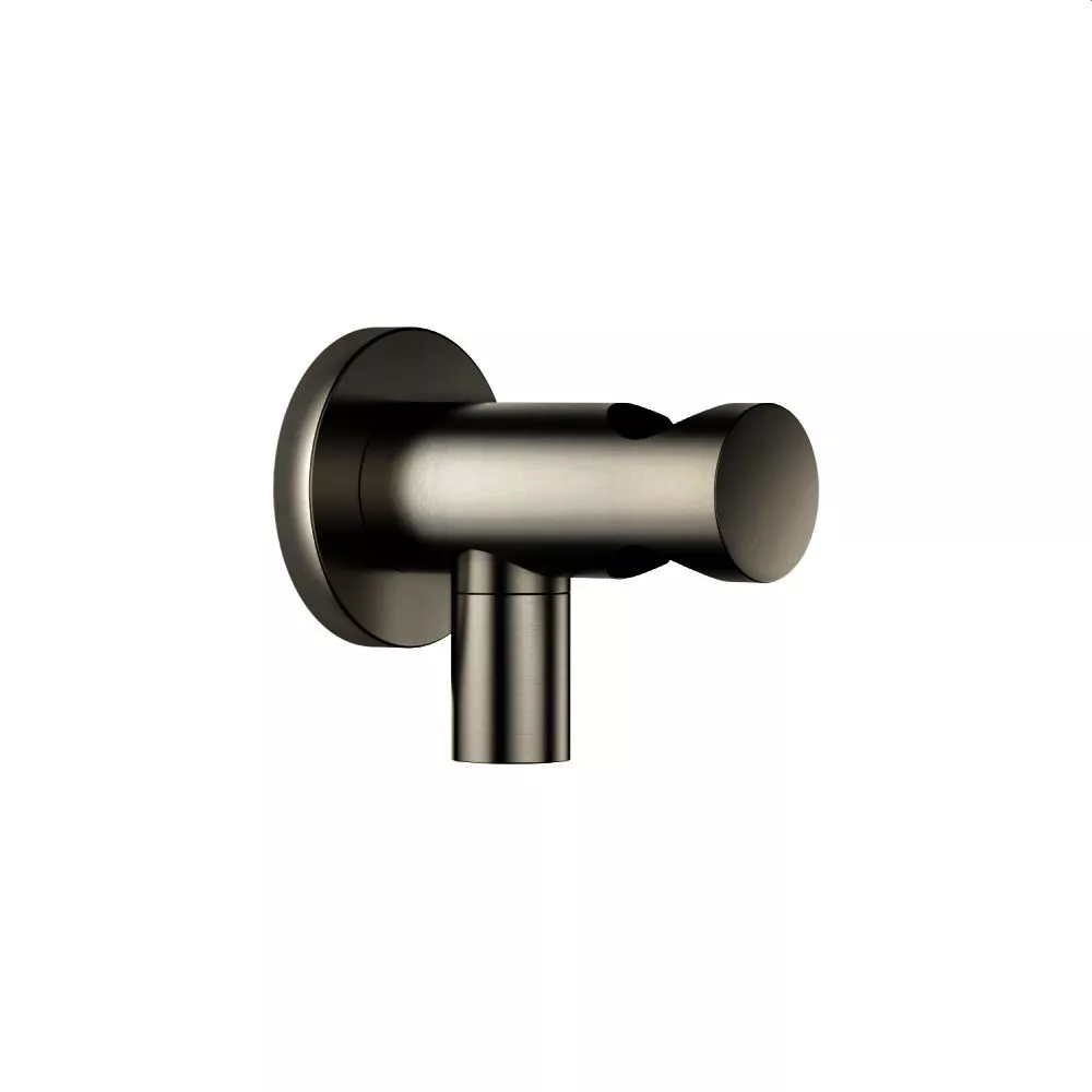 Dornbracht Wandanschlussbogen mit integriertem Brausehalter, dark platinum matt-28490660-99