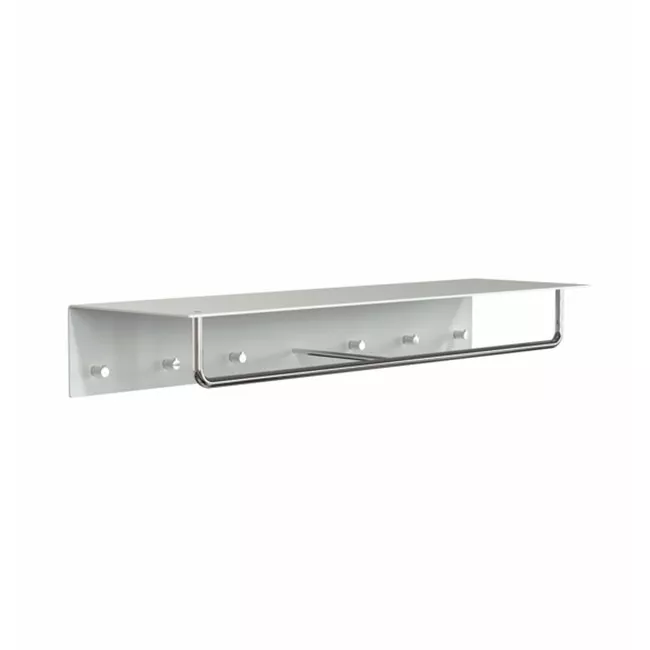 Frost Denmark UNU & BUKTO Wandgarderobe mit Stange und 6 Haken-U4017-W