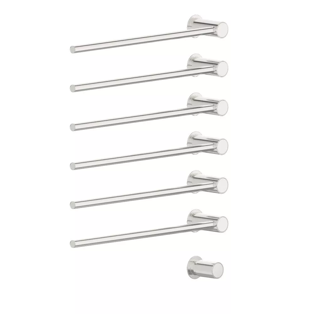 vola T39EL/6 Unterputz-Handtuchwärmer für Elektroanschluss, Breite:555mm, mit 6 Heizstäben, chrom-T39EL/6-16
