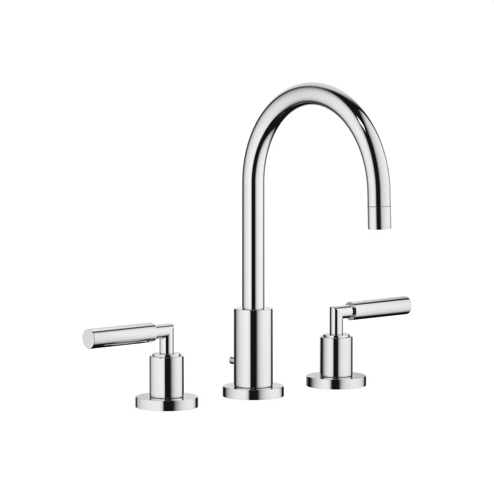 Dornbracht TARA Waschtisch-Dreilochbatterie mit Ablaufgarnitur, chrom-20713882-00
