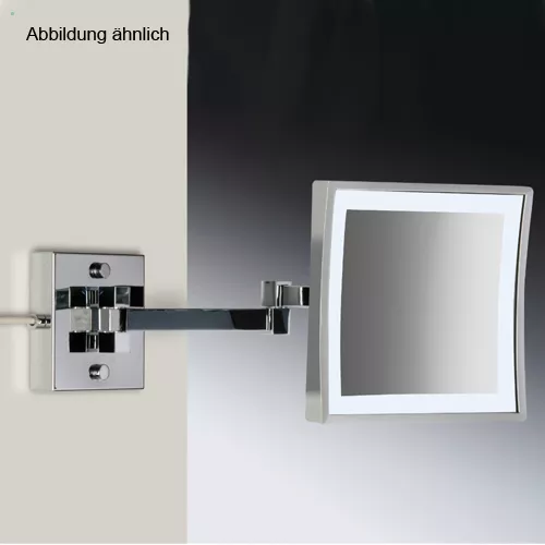 Windisch 99659/2 LED-Wandkosmetikspiegel, gold-99659/2O3XD