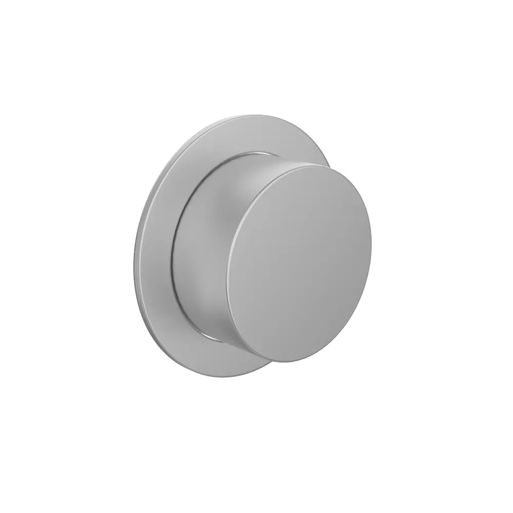 vola A82 WC-Druckknopf für 1-Mengen-Spülung für Geberit-Spülkasten (pneumatisch), edelstahl-A82-40