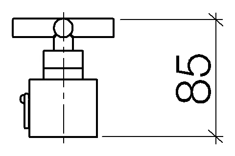 Dornbracht Griff, chrom-11420890-00